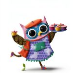 Owl Diaries: A Fun Cooking Adventure for Kids-0