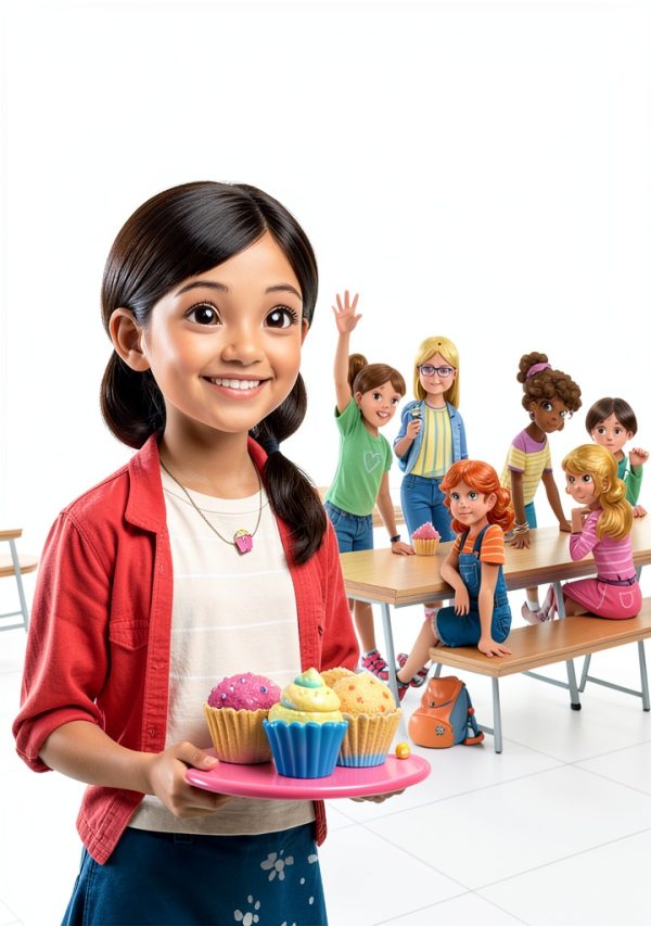 Cupcake Diaries Book 2 Graphic Novel by Simon Spotlight - Kids Cooking-0