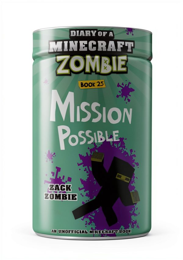 Minecraft Zombie Diary Book 25 Zack Zombie Publishing Tech Fiction-0