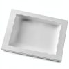 ONE MORE 15-Pack White Bakery Box12x8x2.5inch,Large Pastry Cookie Box for Donuts,Muffins with Window Lid - Auto-Pop up Paper Box Doughnut Chocolate Strawberries Treat Boxes,Pack of 15-2